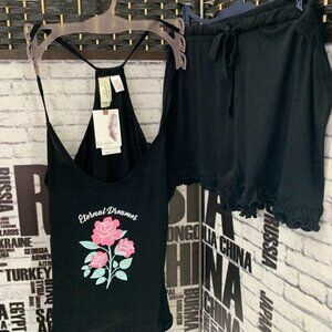 Jessica Simpson L Floral Graphic Cami & Shorts Set